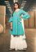 Picture of Cotton Light Sea Green Readymade Salwar Kameez