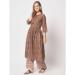 Picture of Grand Cotton Rosy Brown Readymade Salwar Kameez