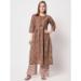 Picture of Grand Cotton Rosy Brown Readymade Salwar Kameez