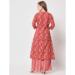 Picture of Fascinating Cotton Indian Red Readymade Salwar Kameez