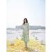 Picture of Cotton Dark Sea Green Readymade Salwar Kameez