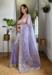 Picture of Delightful Silk Purple Saree