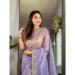 Picture of Delightful Silk Purple Saree