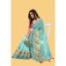 Picture of Ravishing Silk & Organza Cadet Blue Saree