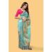 Picture of Ravishing Silk & Organza Cadet Blue Saree