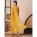 Picture of Sightly Chiffon Dark Orange Readymade Salwar Kameez