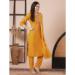 Picture of Sightly Chiffon Dark Orange Readymade Salwar Kameez