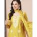 Picture of Pretty Chiffon Golden Rod Readymade Salwar Kameez