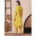 Picture of Pretty Chiffon Golden Rod Readymade Salwar Kameez