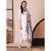 Picture of Bewitching Chiffon White Readymade Salwar Kameez