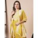 Picture of Appealing Chiffon Golden Rod Readymade Salwar Kameez