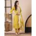 Picture of Appealing Chiffon Golden Rod Readymade Salwar Kameez