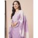 Picture of Exquisite Chiffon Plum Readymade Salwar Kameez