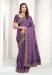 Picture of Ravishing Satin Slate Grey Saree