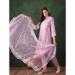 Picture of Excellent Silk Rosy Brown Readymade Salwar Kameez