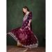 Picture of Marvelous Silk Plum Readymade Salwar Kameez