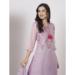 Picture of Fine Silk Plum Readymade Salwar Kameez