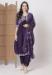 Picture of Stunning Silk Purple Readymade Salwar Kameez