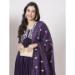 Picture of Stunning Silk Purple Readymade Salwar Kameez