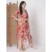 Picture of Delightful Silk Rosy Brown Readymade Salwar Kameez