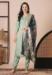 Picture of Grand Silk Dark Sea Green Readymade Salwar Kameez