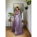 Picture of Sublime Chiffon & Silk Medium Orchid Saree