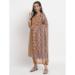 Picture of Statuesque Cotton Rosy Brown Readymade Salwar Kameez