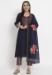 Picture of Cotton Dark Slate Grey Readymade Salwar Kameez