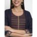 Picture of Cotton Dark Slate Grey Readymade Salwar Kameez