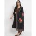 Picture of Resplendent Cotton Black Readymade Salwar Kameez