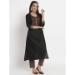 Picture of Resplendent Cotton Black Readymade Salwar Kameez