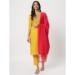 Picture of Shapely Cotton Golden Rod Readymade Salwar Kameez