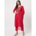 Picture of Grand Cotton Crimson Readymade Salwar Kameez