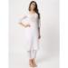 Picture of Wonderful Cotton White Readymade Salwar Kameez