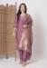 Picture of Shapely Silk Rosy Brown Readymade Salwar Kameez