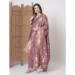 Picture of Shapely Silk Rosy Brown Readymade Salwar Kameez