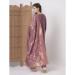 Picture of Shapely Silk Rosy Brown Readymade Salwar Kameez