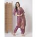 Picture of Shapely Silk Rosy Brown Readymade Salwar Kameez