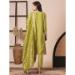 Picture of Sublime Silk Lime Green Readymade Salwar Kameez