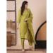 Picture of Sublime Silk Lime Green Readymade Salwar Kameez