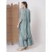 Picture of Silk Light Steel Blue Readymade Salwar Kameez