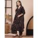 Picture of Lovely Cotton Black Readymade Salwar Kameez