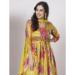 Picture of Exquisite Cotton Golden Rod Readymade Salwar Kameez