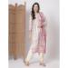 Picture of Ravishing Cotton White Readymade Salwar Kameez