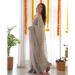 Picture of Graceful Georgette & Satin Grey Saree