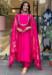 Picture of Appealing Chiffon Deep Pink Readymade Salwar Kameez