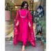 Picture of Appealing Chiffon Deep Pink Readymade Salwar Kameez