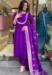 Picture of Graceful Chiffon Indigo Readymade Salwar Kameez