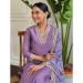 Picture of Grand Chiffon Violet Readymade Salwar Kameez