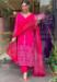 Picture of Stunning Chiffon Deep Pink Readymade Salwar Kameez